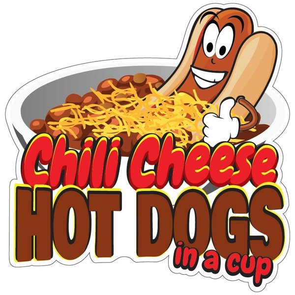 Signmission Chili Cheese Hot Dogs Concession Stand Food Truck Sticker, 24" x 10", D-DC-24 Chili Cheese Hot Dogs D-DC-24 Chili Cheese Hot Dogs19